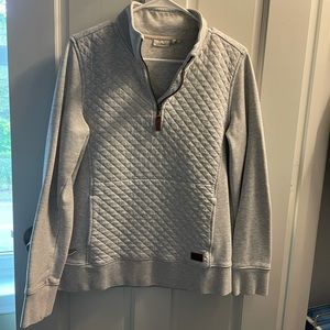 L.L. Bean Quilted quarter-zip pullover